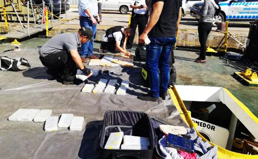 Decomisan en Paraguay 151 kilos de cocaína en un barco con destino a Uruguay