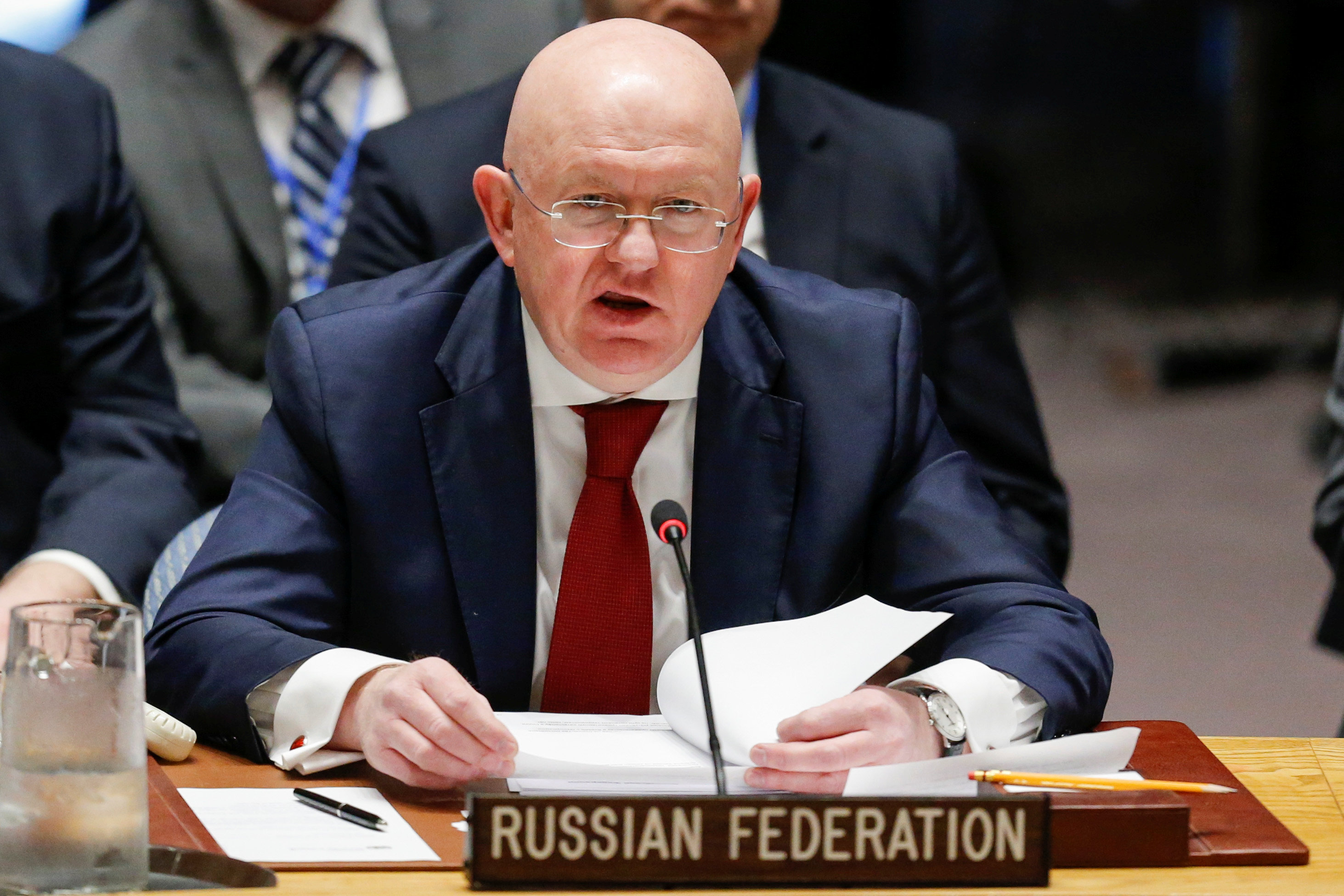 Rusia pide a Consejo de Seguridad de ONU que condene ataque a Siria