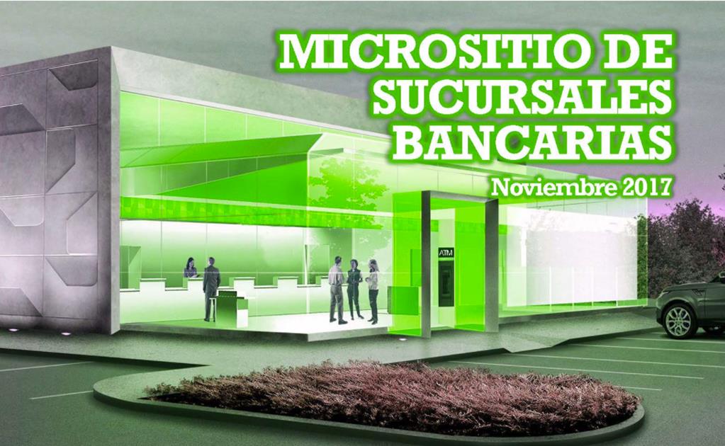 Presenta Condusef micrositio de sucursales bancarias