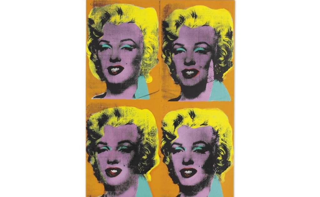 Obra de Warhol sobre Marilyn Monroe se subasta en 36 mdd