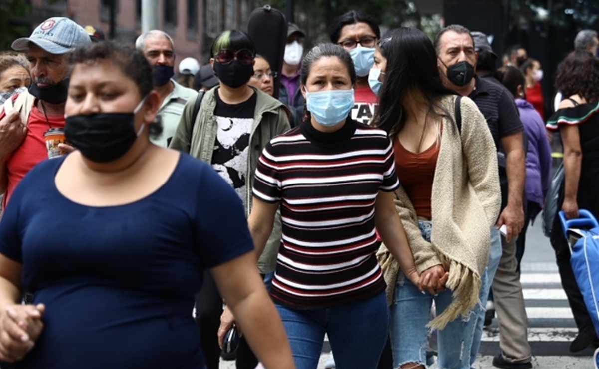 Reportan 9 mil 342 contagios de Covid-19 en una semana en México 
