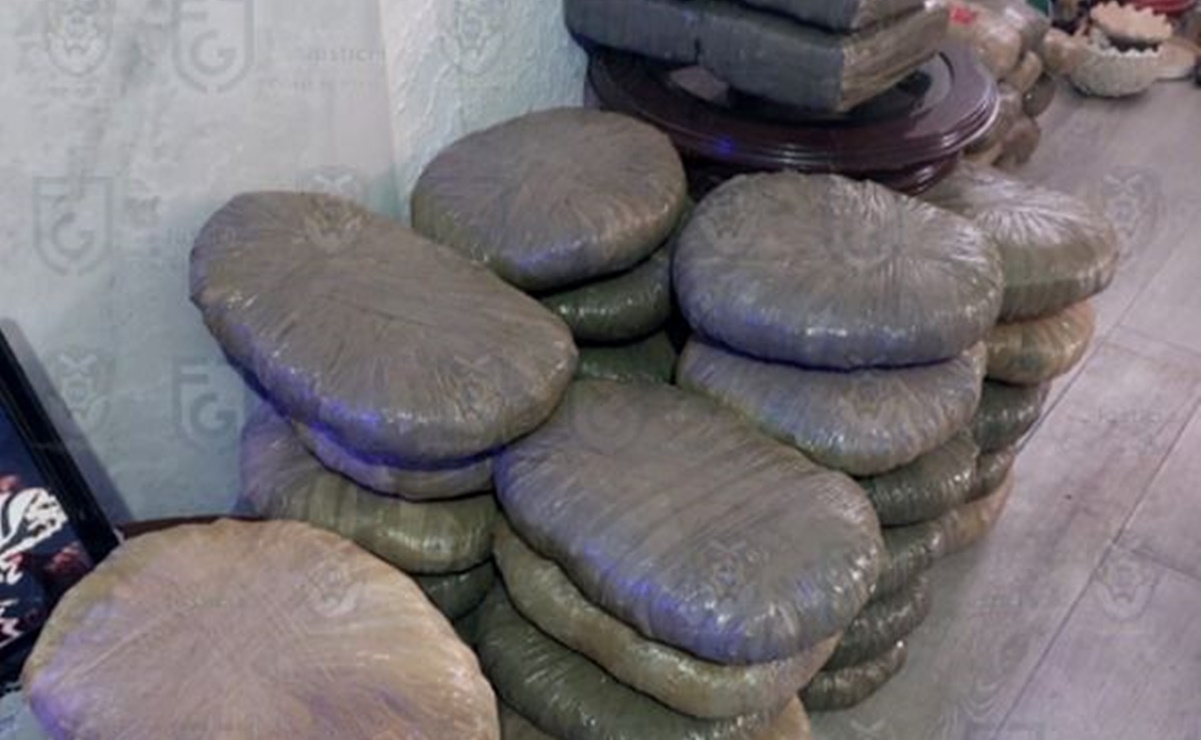 Catean inmueble de La Unión Tepito y decomisan 100 kilos de droga en Venustiano Carranza 