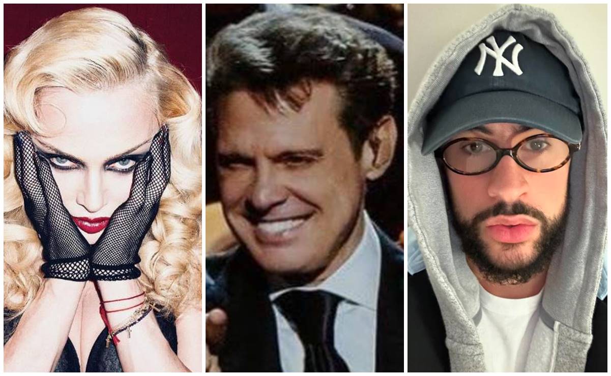 Madonna, Luis Miguel y Bad Bunny encabezan la lista de giras más exitosas