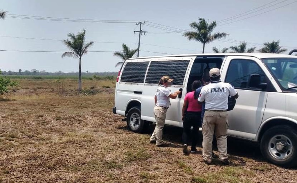 Rescatan a 4 migrantes centroamericanos en Tamaulipas