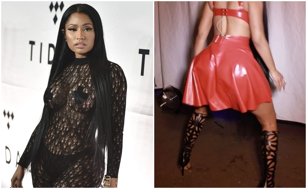 Nicki Minaj comparte candente baile en Instagram 