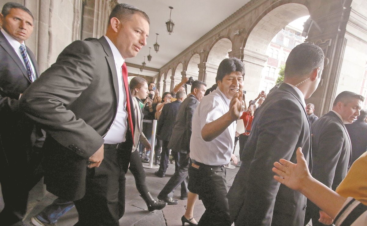 Escoltas de Peña Nieto ahora cuidan a Evo Morales