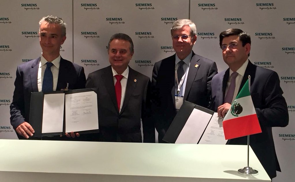 Siemens y Cemex firman acuerdo en materia eléctrica