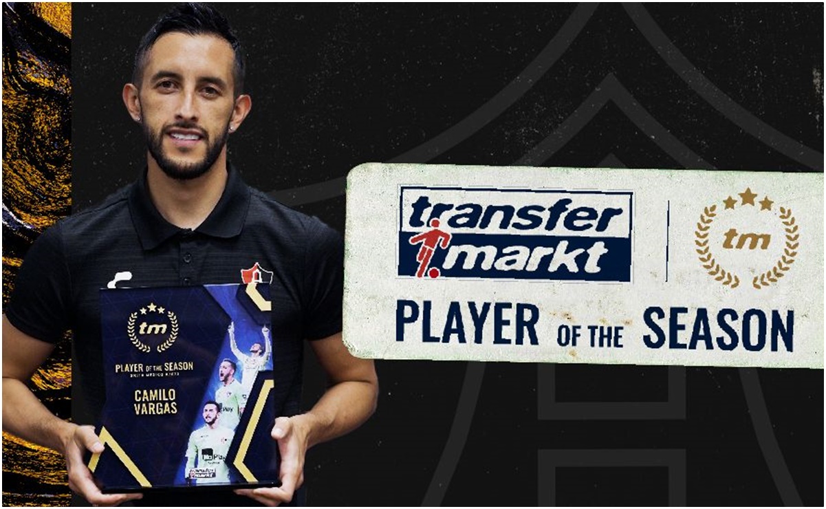 Camilo Vargas es nombrado el MVP del 2021 según Transfermarkt