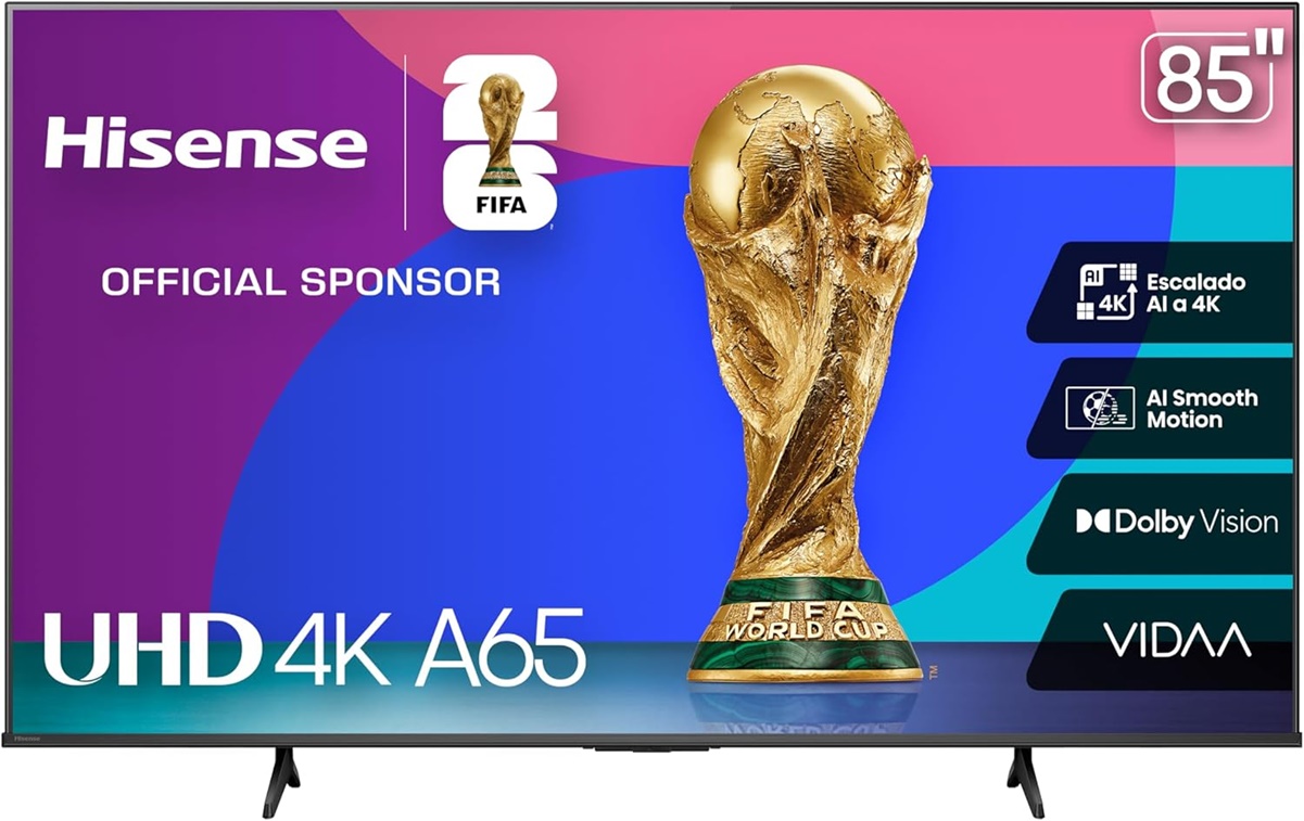 Hisense Television A65N de 85 pulgadas 