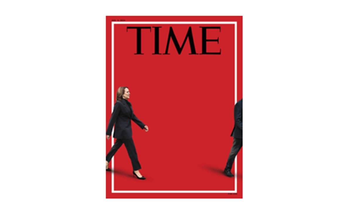 ¿Por qué Biden se bajó de la candidatura? La portada de Time que impulsa a Kamala Harris