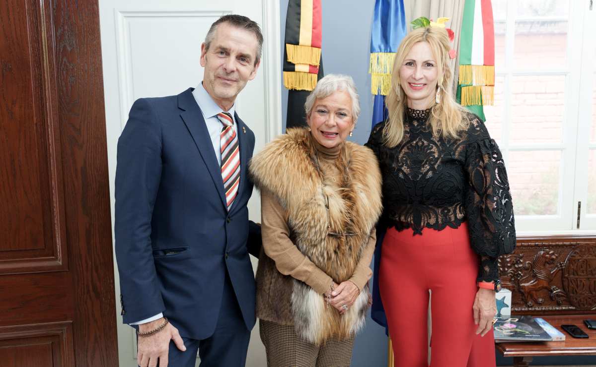 Fiesta Nacional del Día del Rey reúne a personalidades en la residencia de Bélgica en México