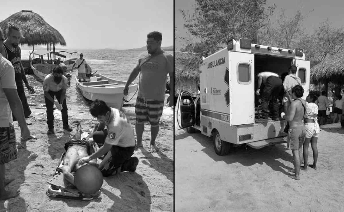 Sujeto ataca con arma blanca a 3 turistas argentinos en Lagunas de Chacahua, Oaxaca