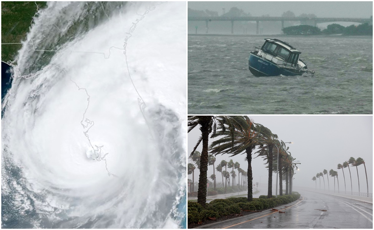 Huracán Ian golpea a Florida; hay un millón de hogares sin electricidad 