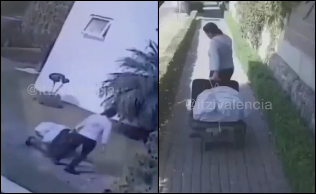VIDEO. Captan a empleada doméstica robando caja fuerte con dinero y joyas en Puebla; víctimas reciben amenazas