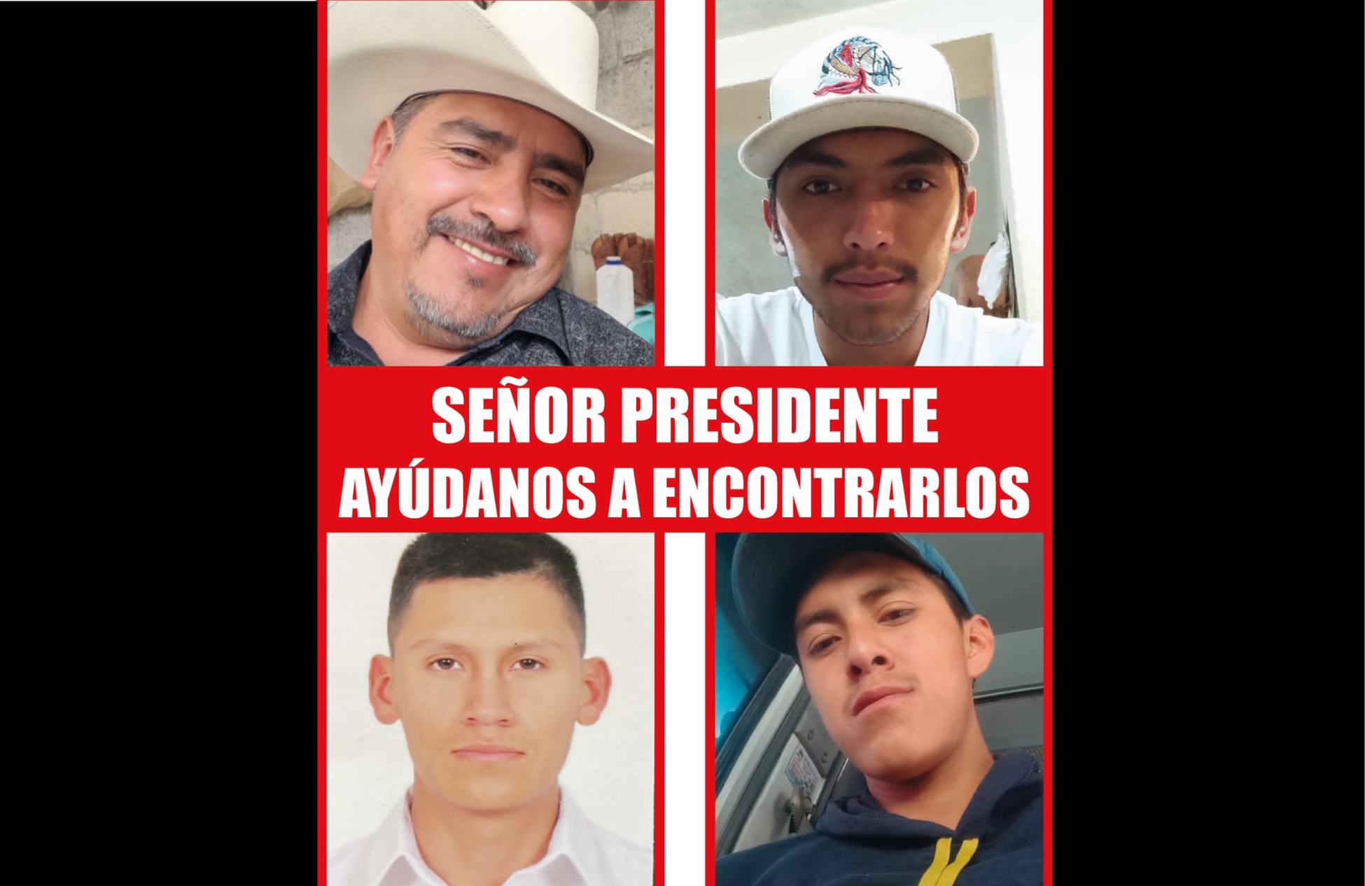 Chatarreros de Edomex piden a AMLO búsqueda de 4 trabajadores que se dirigían a Zacatecas 