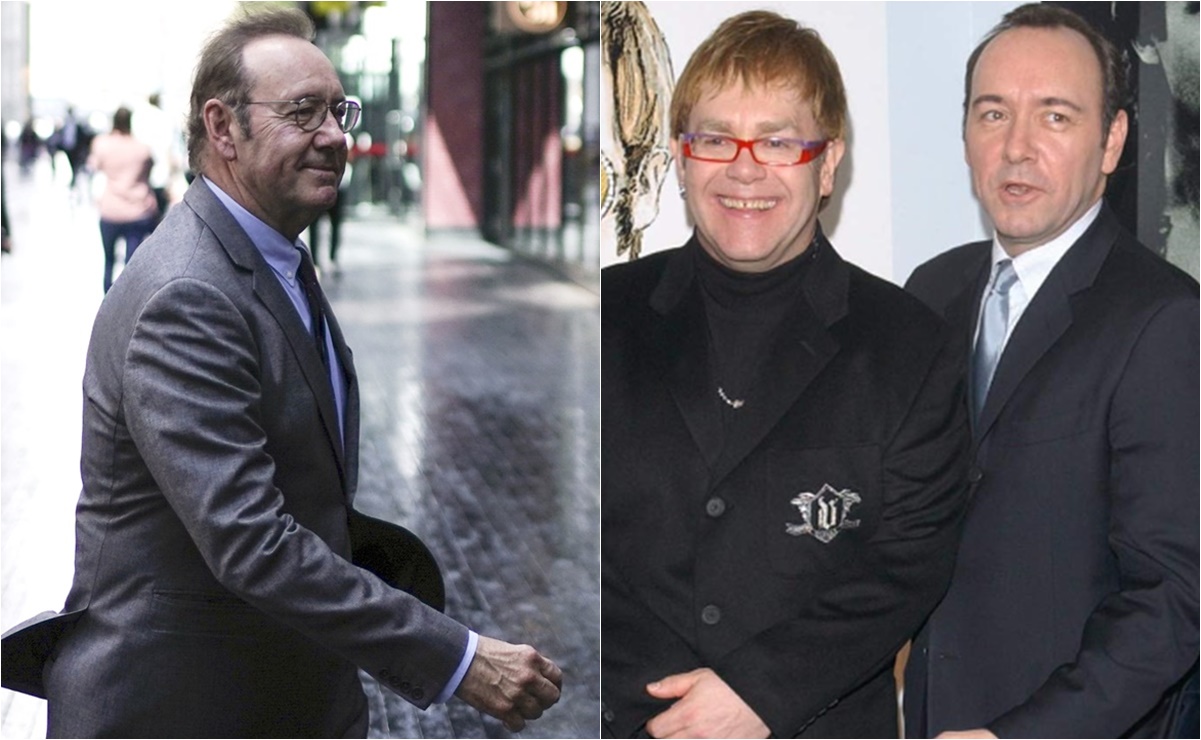 Elton John declara a favor de Kevin Spacey, acusado de agresión sexual