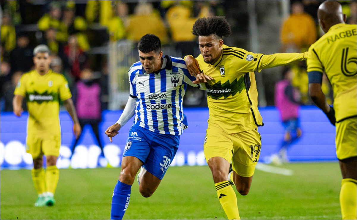 Rayados cae en la semifinal de ida de la Concachampions ante Columbus Crew