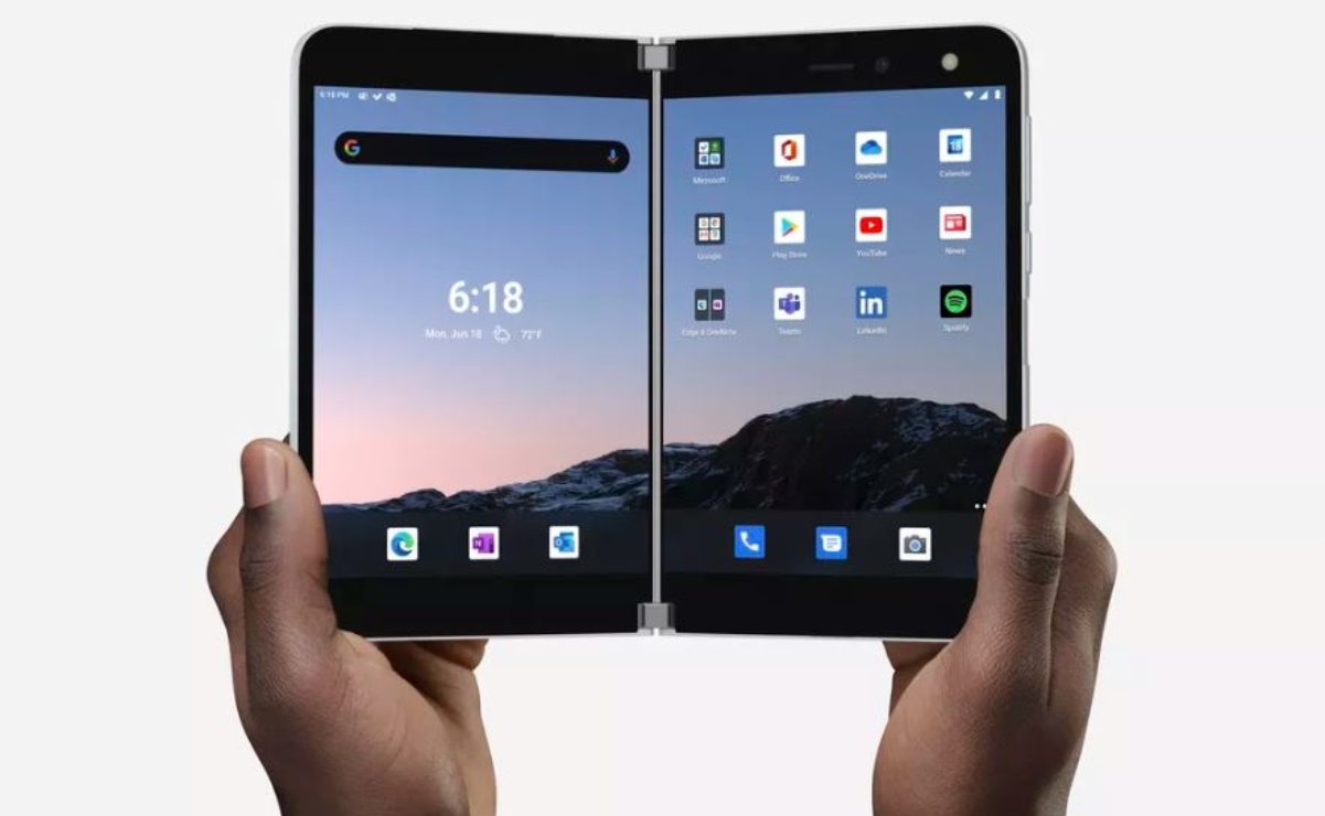 Surface Duo: dos pantallas, batería para todo el día y apps Android 