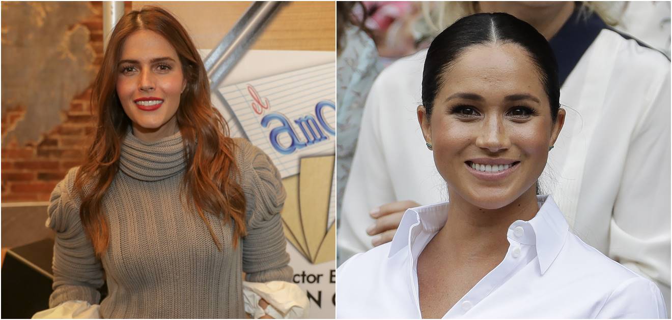 La gran similitud de Claudia Álvarez con Meghan Markle y su tierno baby bump