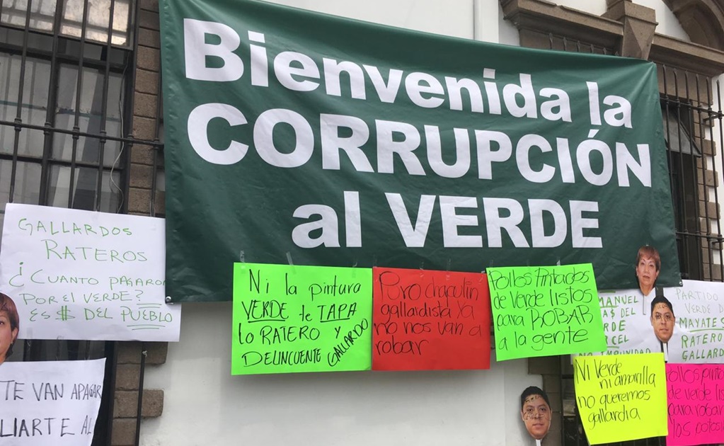 Organizaciones denuncian "chapulineo político" del Partido Verde en SLP
