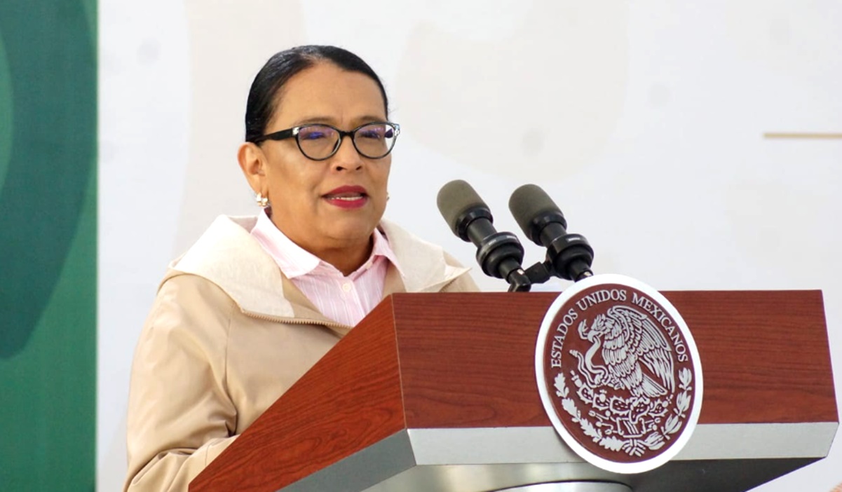 Rosa Icela Rodríguez pide a diputados legislar para convertir la extorsión en delito grave