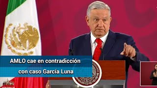AMLO se contradice sobre caso García Luna en menos de 5 días