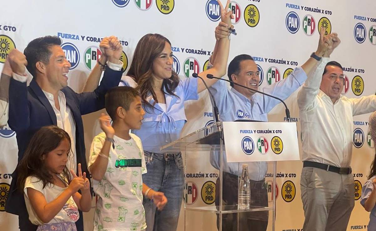 Elecciones 2024: Libia García, candidata del PAN-PRI-PRD, se declaró gobernadora del estado de Guanajuato