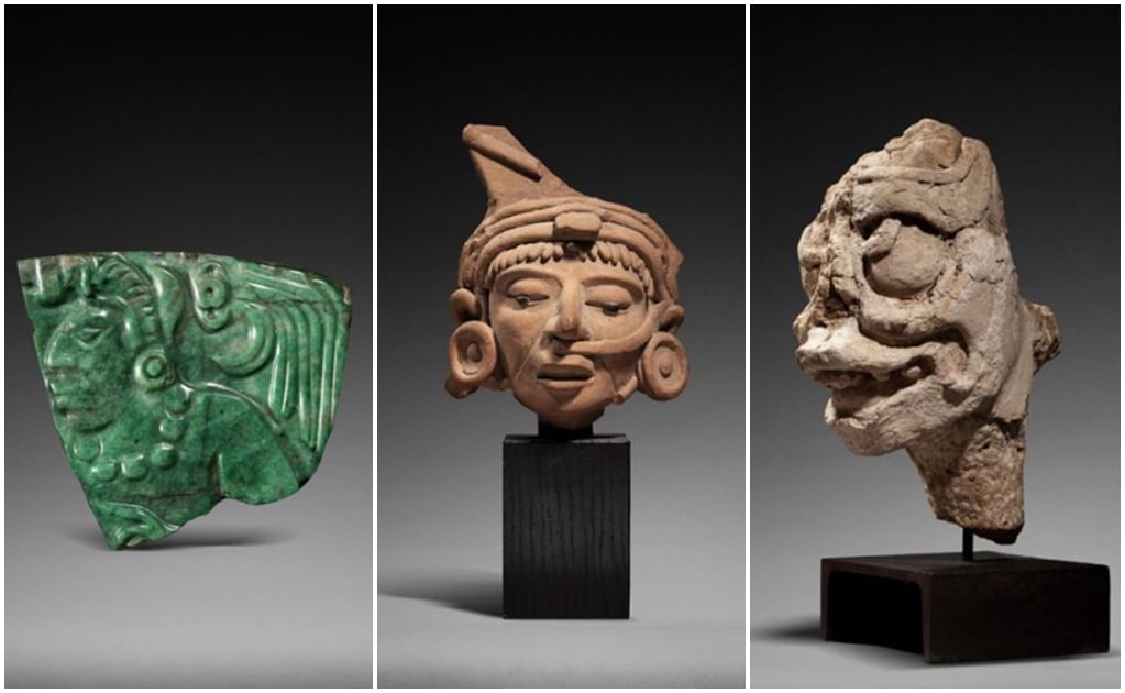 SRE reprueba subasta de más de 120 piezas de arte prehispánico
