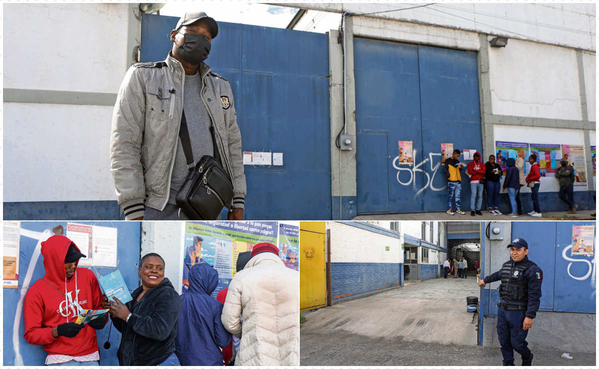 Temen migrantes por sede de la Comar: “buscaba un edificio, no una bodega” 