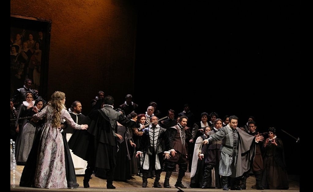 Estrenan la ópera "Lucia di Lammermoor" en Bellas Artes