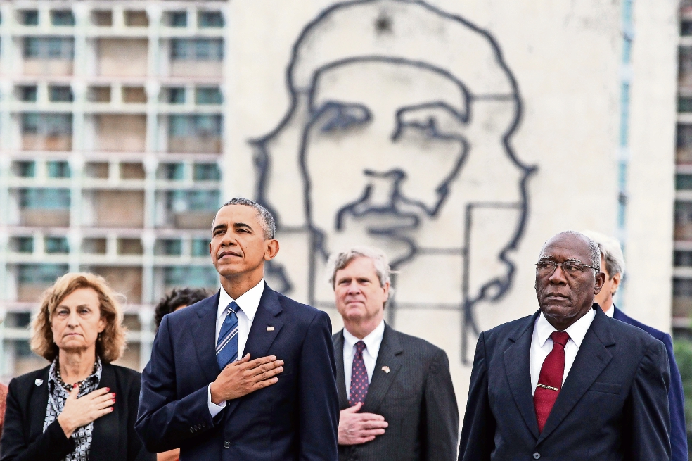 Obama y Castro chocan por democracia y libertades