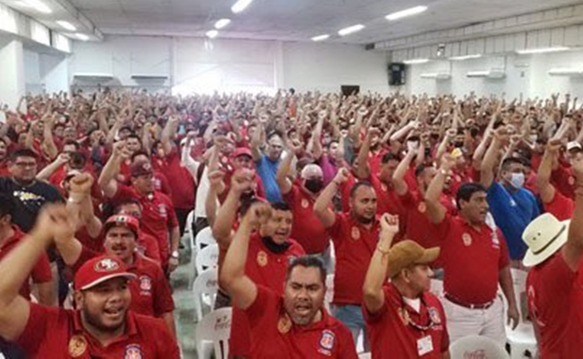 Respaldan mineros de cinco países la huelga en ArcelorMittal de Michoacán