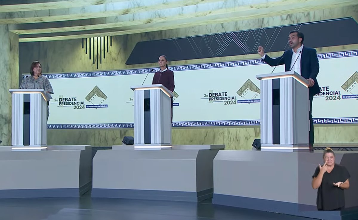 Registra fallas transmisión de Segundo Debate Presidencial 2024 del INE en Youtube