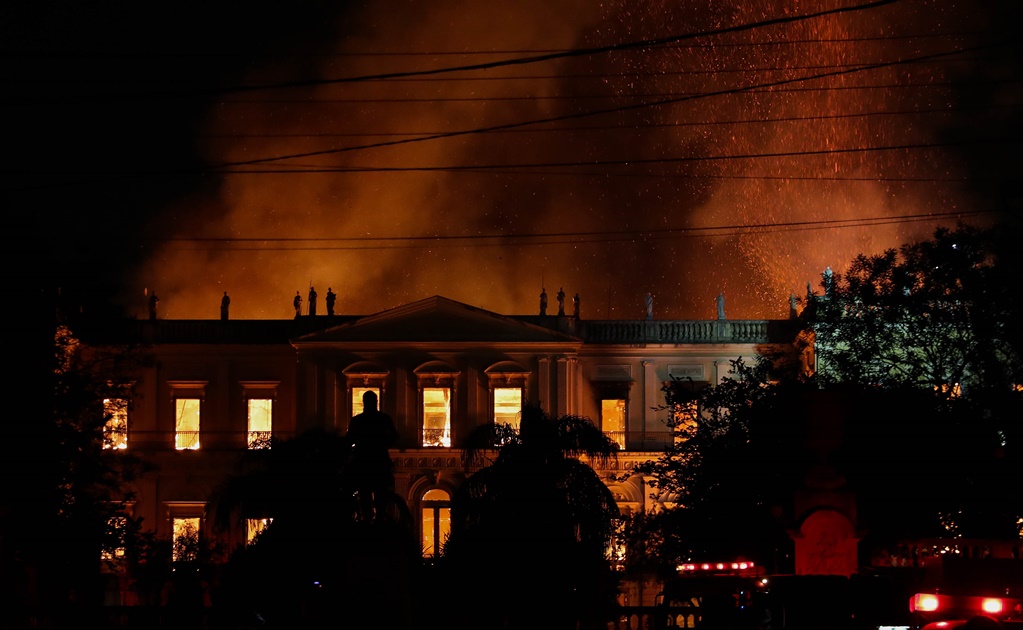 Egipto busca conocer estado de piezas tras incendio del Museo de Brasil