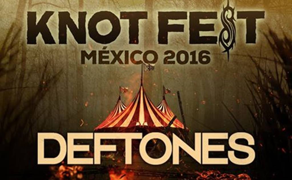 Confirman a primeras bandas para el segundo Knotfest México