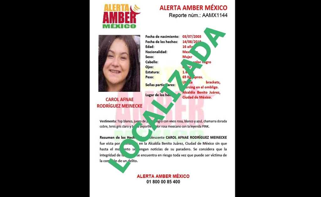 Menor reportada desaparecida en CDMX fue localizada en un autobús en Sonora 