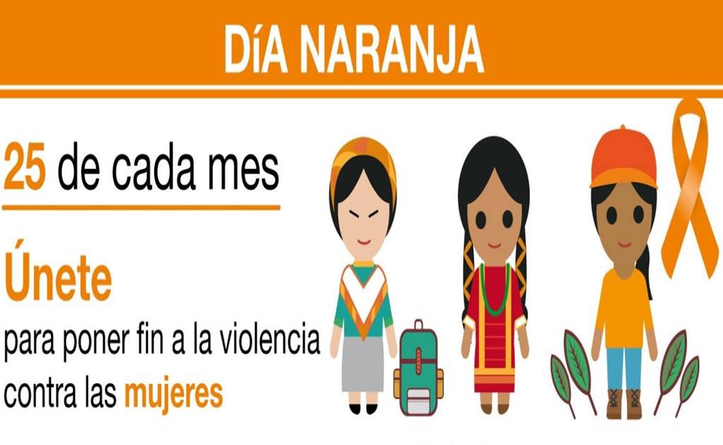Hoy es el Día Naranja para combatir la violencia hacia las mujeres