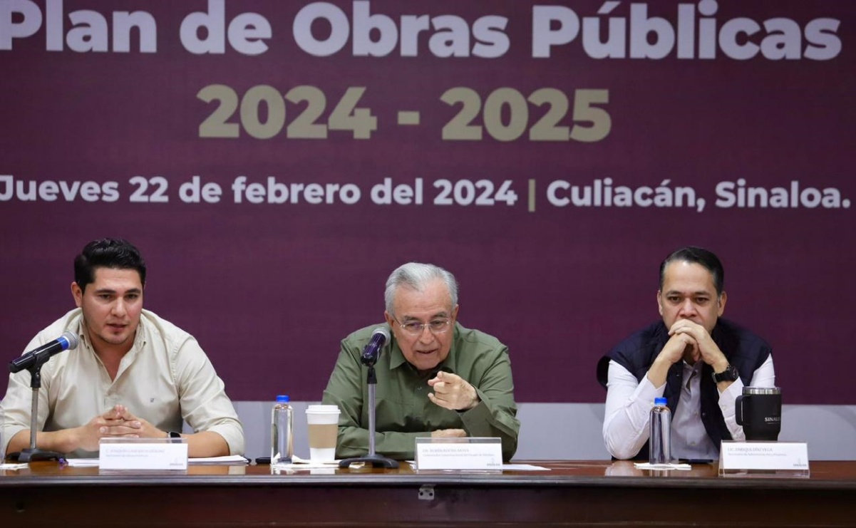 Rubén Rocha anuncia paquete de obras por más de 4mmdp en los 20 municipios de Sinaloa