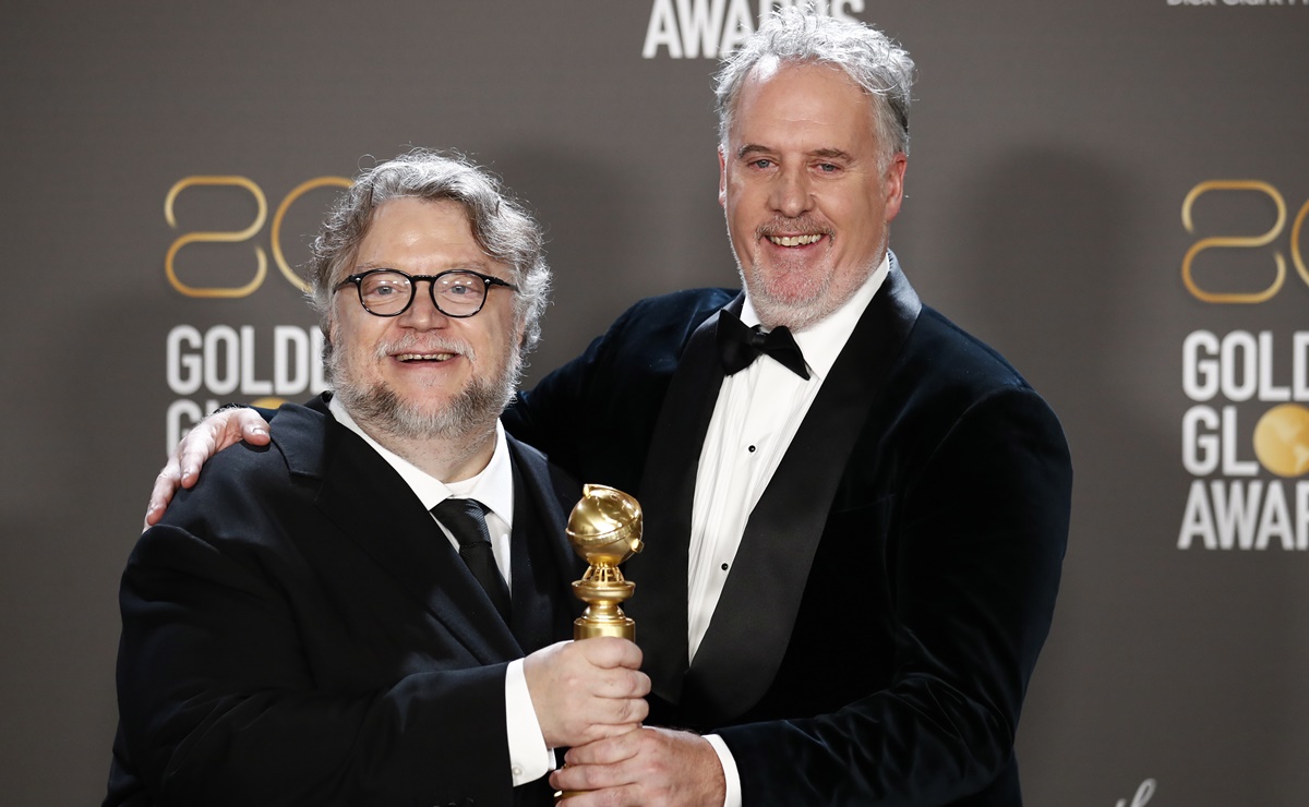 Guillermo del  Toro se lleva el Globo de Oro a mejor cinta de animación con "Pinocho"