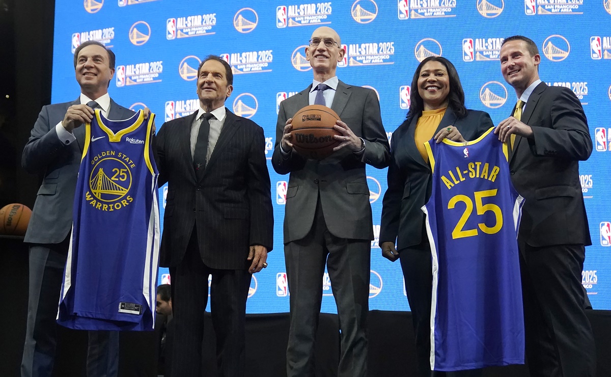 San Francisco recibirá el gran juego de All Stars de la NBA en 2025