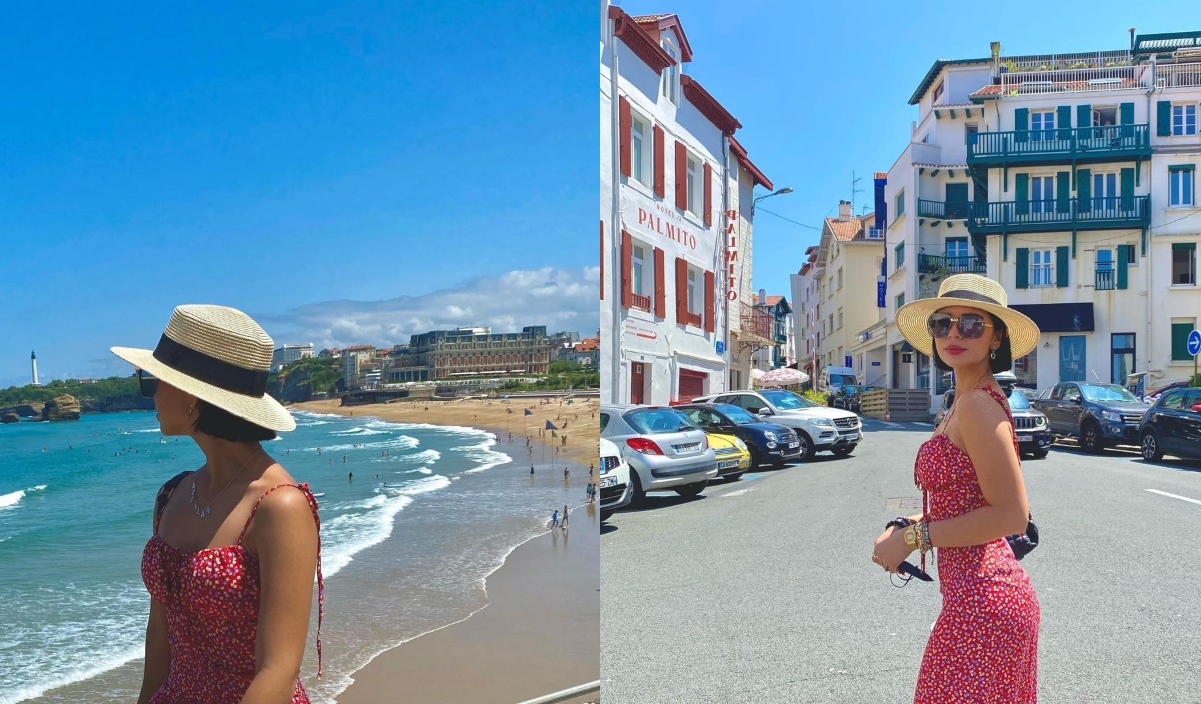 Ángela Aguilar roba suspiros con su mejor look desde Francia