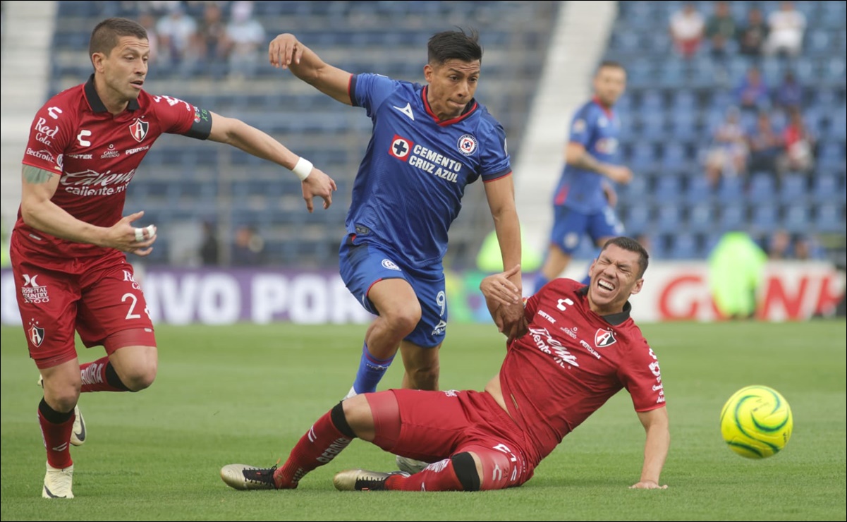 Cruz Azul rescata el empate ante Atlas como local