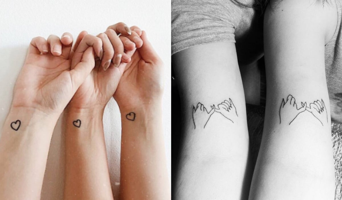 Tatuajes que puedes hacerte con tu mejor amiga para el 14 de febrero 