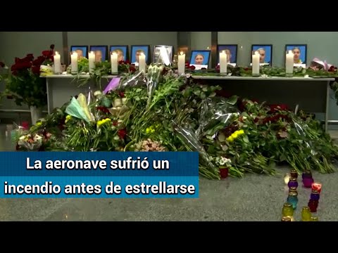 Avión ucraniano se incendió en el aire; intentaba regresar al aeropuerto: informe