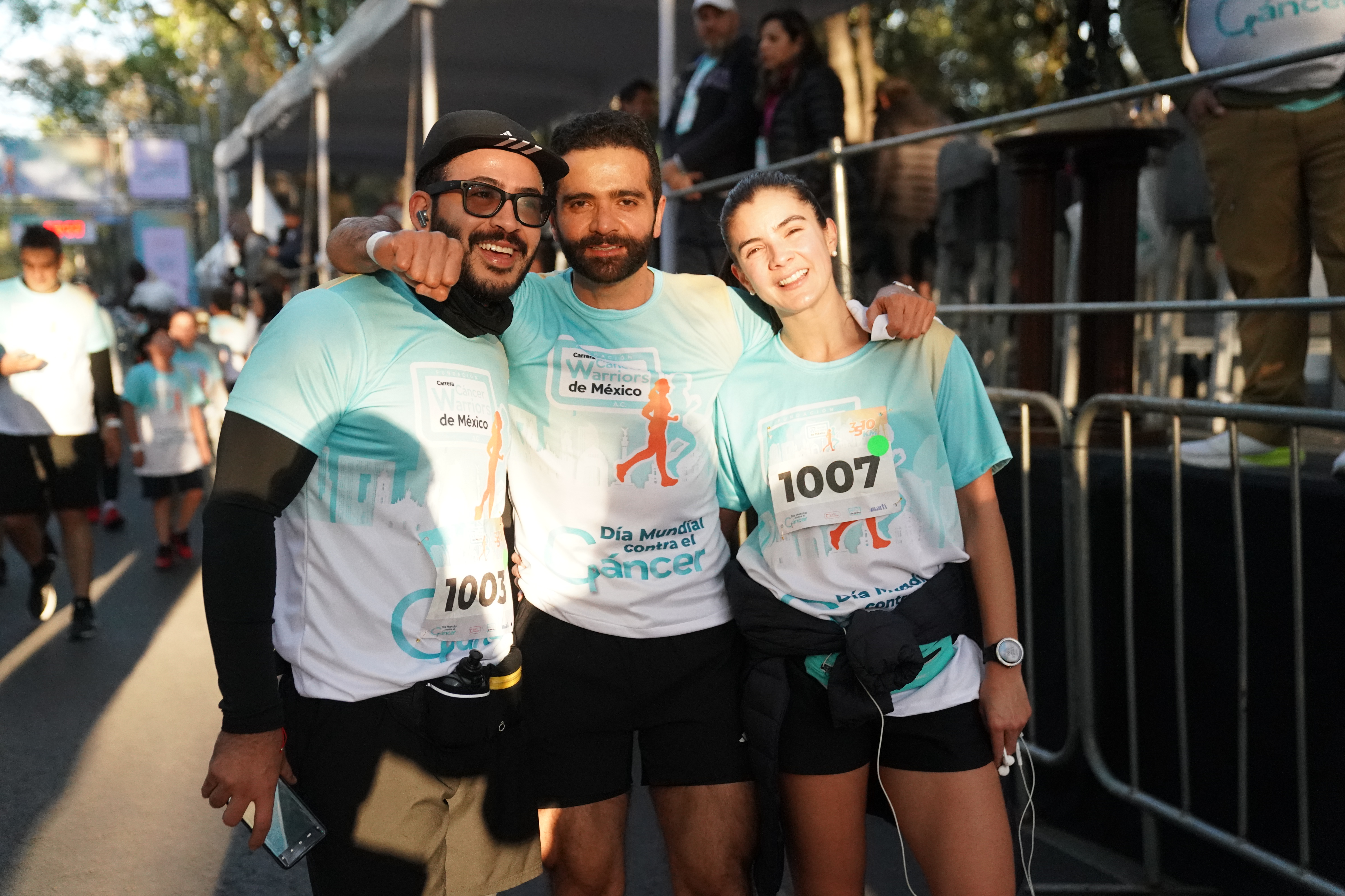 Runners se unen en la primera carrera de Cáncer Warriors de México