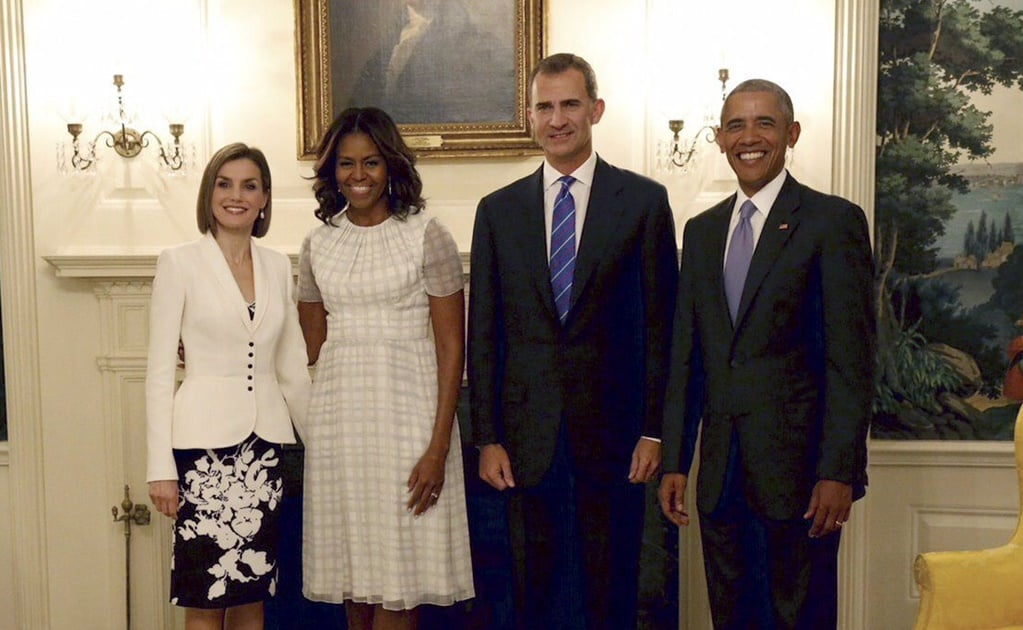 Se reúne Obama con reyes de España en la Casa Blanca