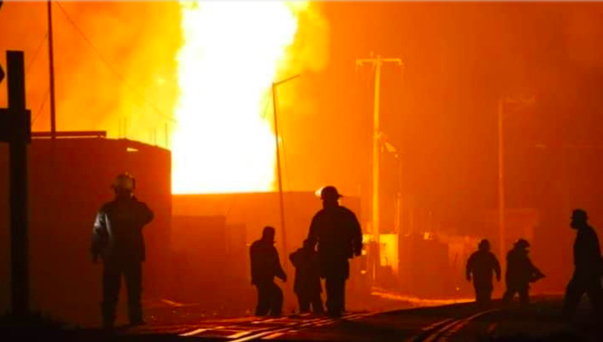 Explota en Puebla una toma clandestina de gas; hay un muerto