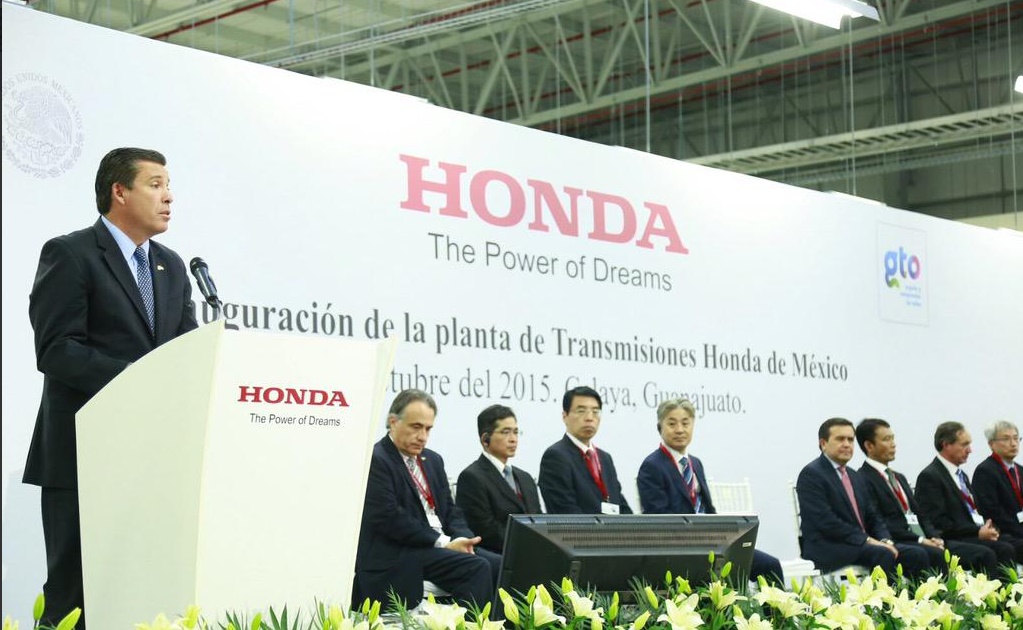 Honda inaugura planta de transmisiones en Celaya