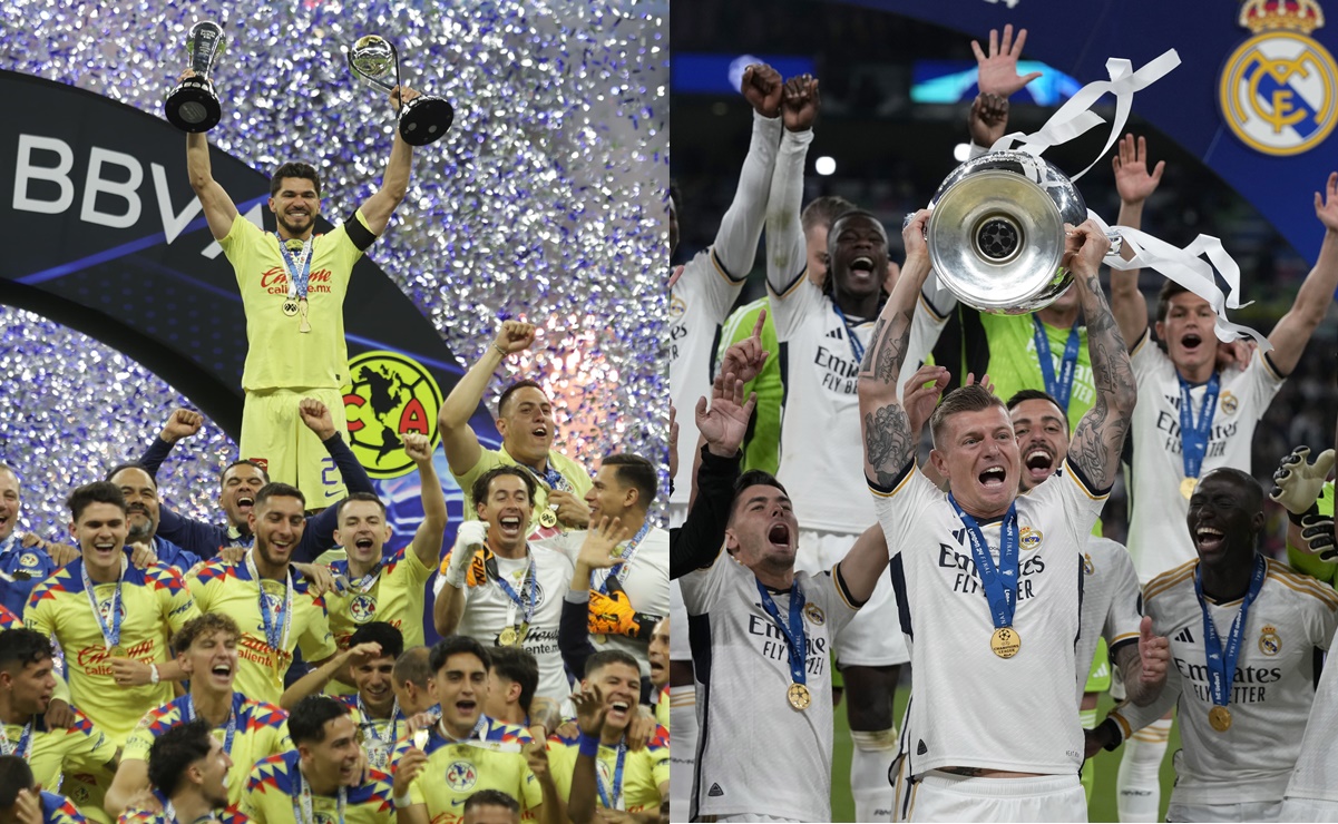 América reconoce al Real Madrid tras ganar la Champions League y presume su título 15