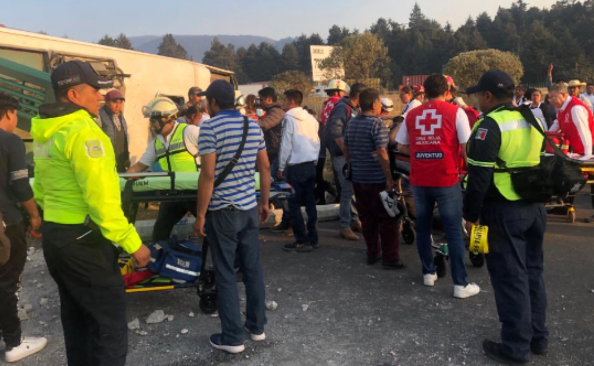 Vinculan a proceso a conductor de autobús Flecha Roja por accidente en la Toluca-México donde fallecieron 3 personas